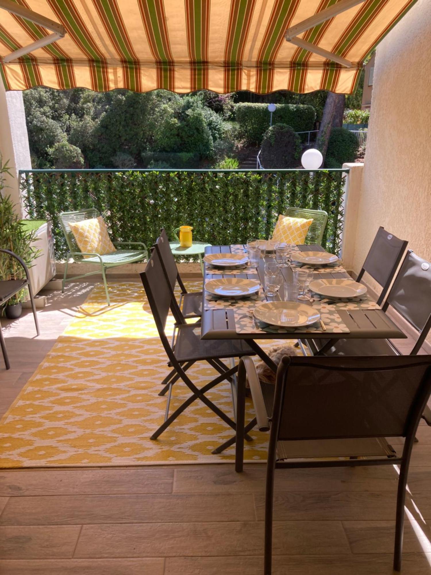 Studio 110 Grande Terrasse Proche Mer Bandol Exterior foto