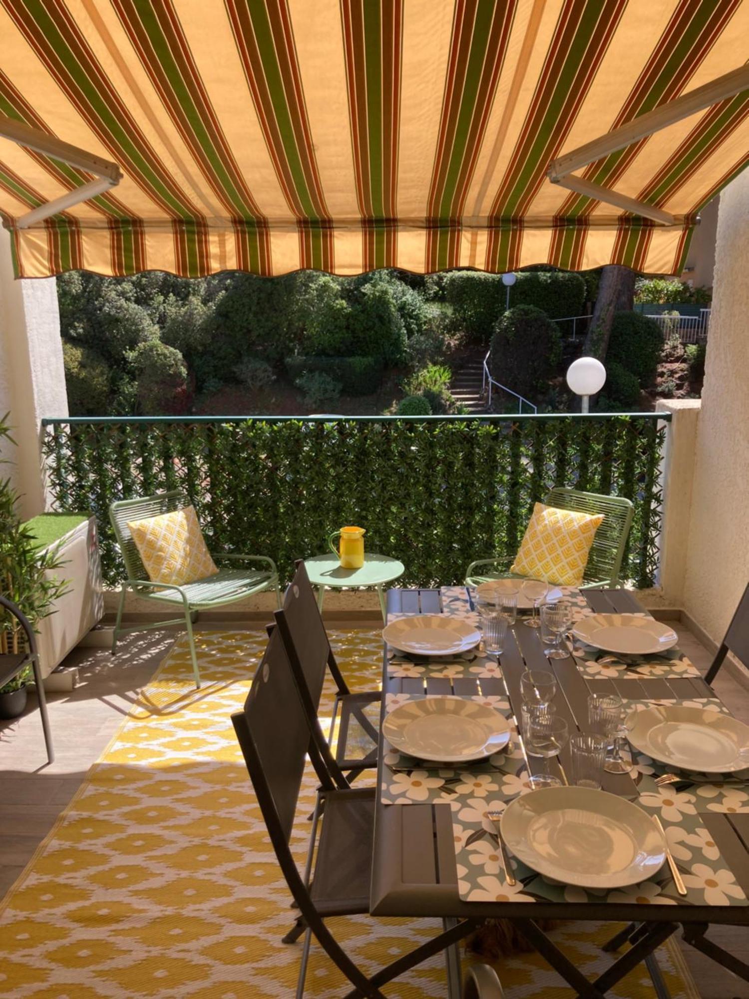Studio 110 Grande Terrasse Proche Mer Bandol Exterior foto