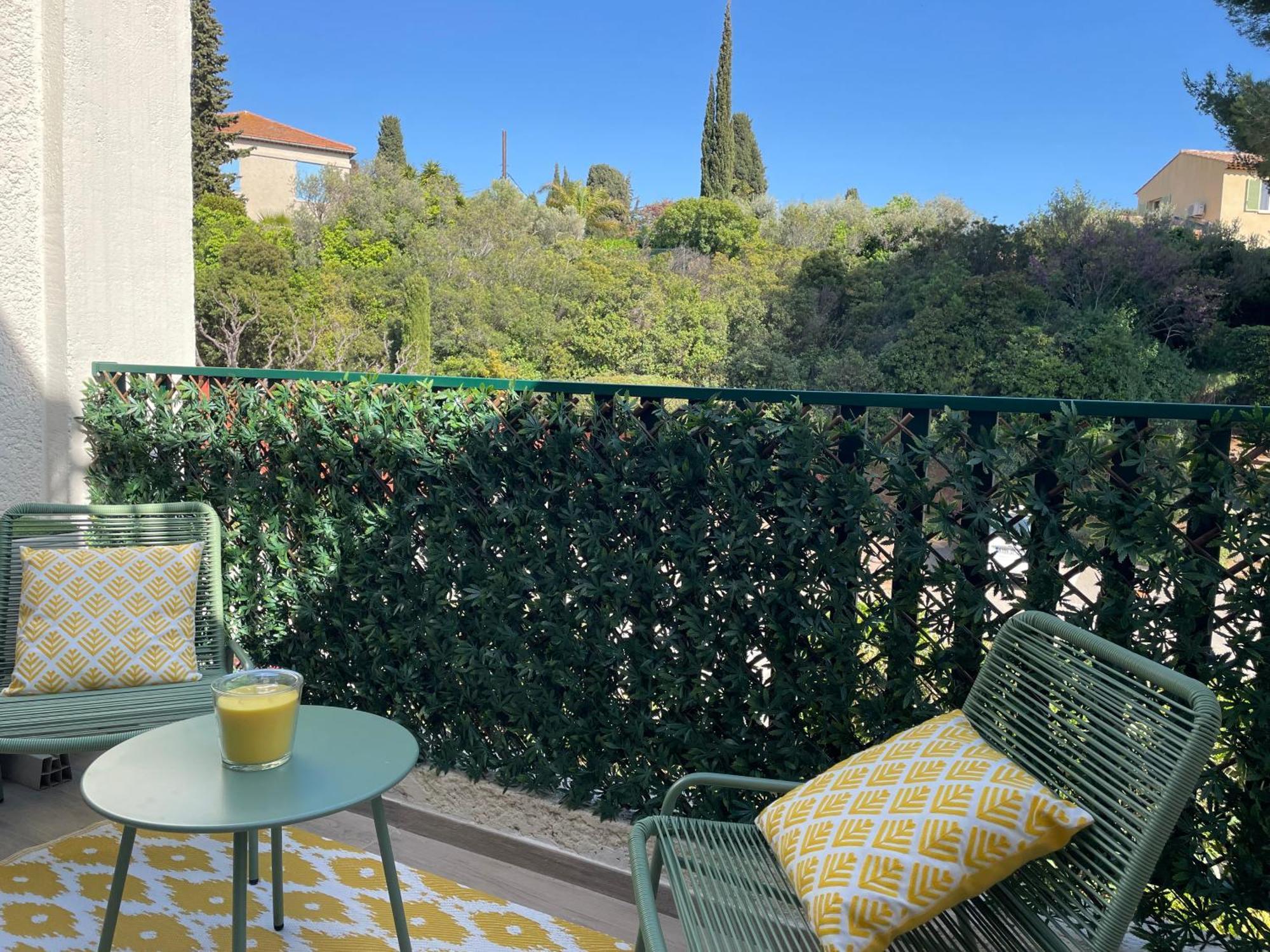 Studio 110 Grande Terrasse Proche Mer Bandol Exterior foto